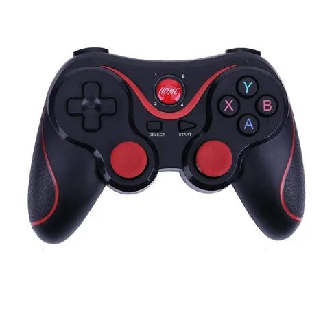 X3 Bluetooth wireless game controller for Android phones with mobile phone clip accessory