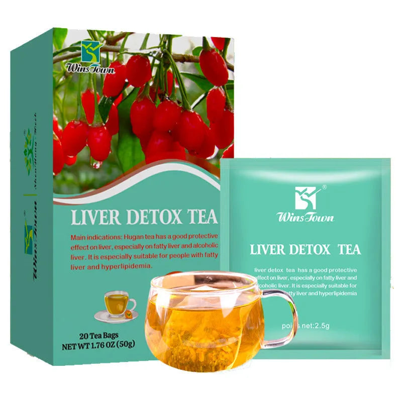 50g loose leaf herbal substitution tea blend in box packaging with medicine and food homology labelling