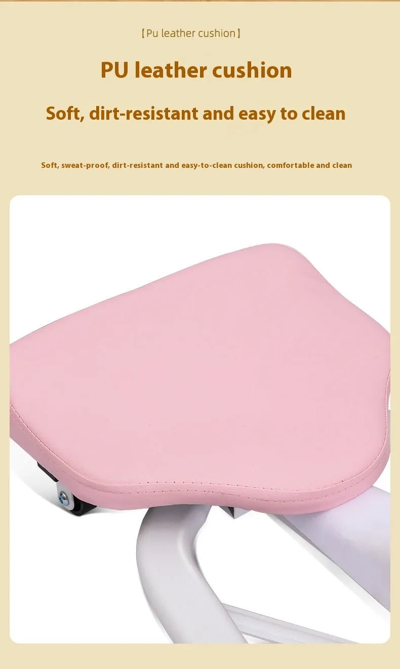 Horse Leg Opener stretching equipment with steel frame and foam padding in blue or pink colour options