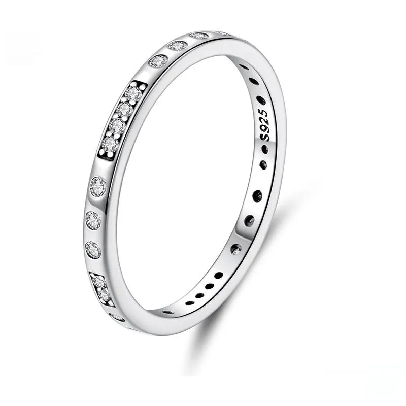 Silver alloy ring with oxidised black 'I Love You' design in Moss Password style