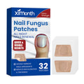 Box of 32 nail repair adhesive bandages with natural extracts for damaged fingernails and toenails