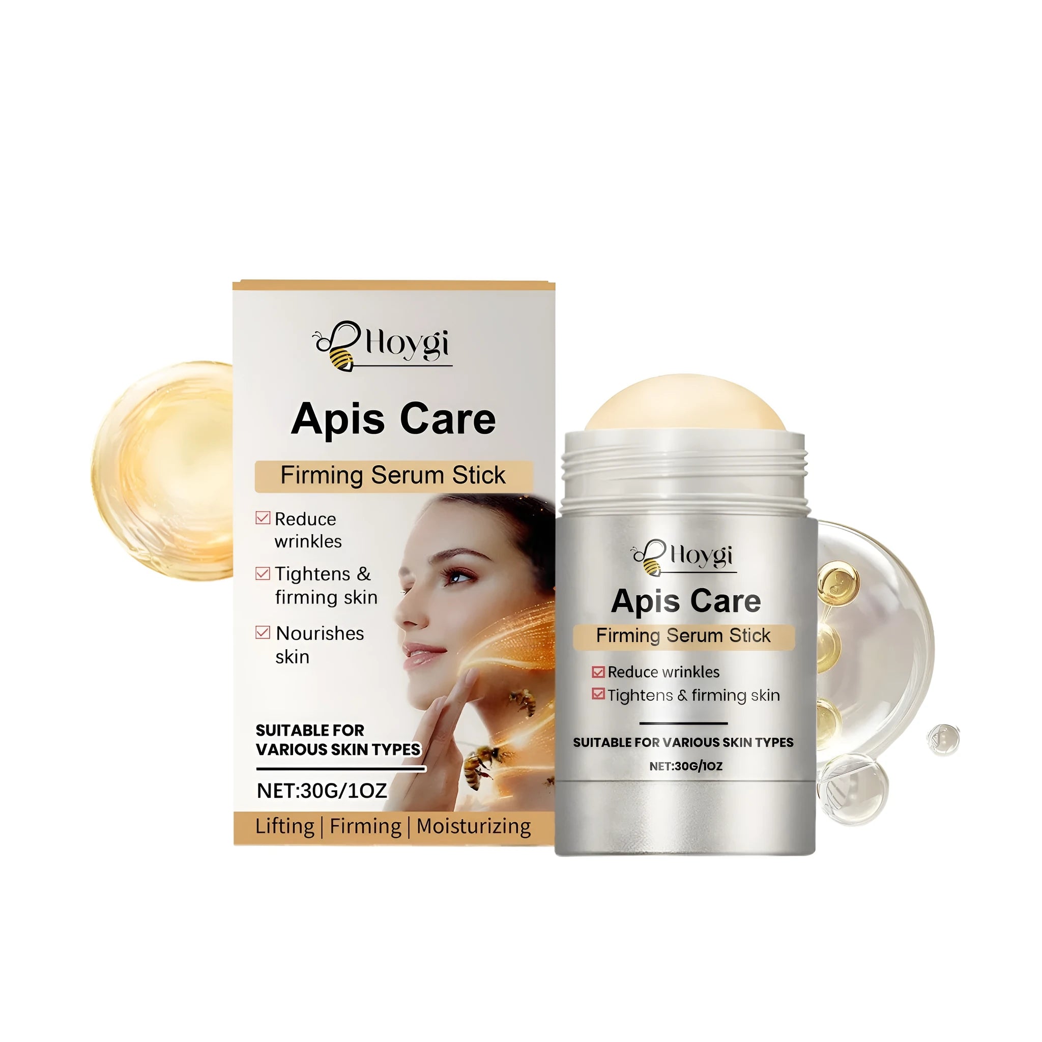 30g Tightening Rod facial essence stick for targeted skincare application