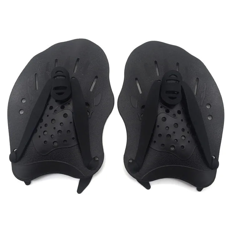 Swimming training paddles for freestyle stroke resistance in various colours and sizes S M L