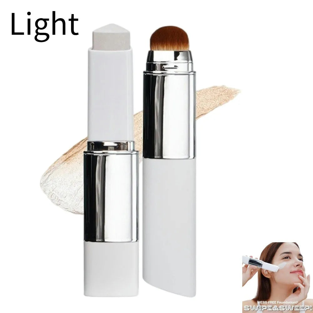 Blanc Cover Cream Stick V Foundation 13g with removable brush in light colour