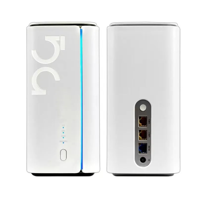 Compact 4G CPE wireless router measuring 51mm by 30mm, available with Qualcomm or Zhanrui chip.
