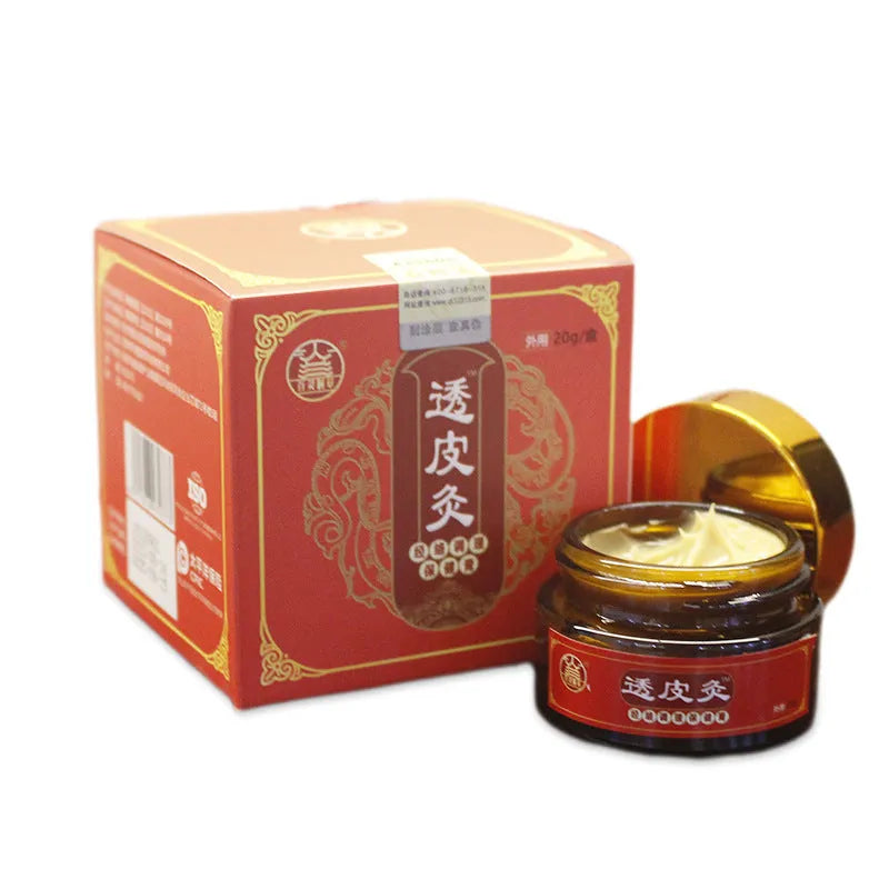 20g jar of Bestlife herbal skin-penetrating moxibustion analgesic paste