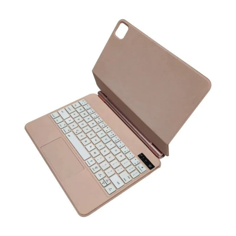 iPad Bluetooth keyboard case with magnetic protective cover in multiple colours for iPad Pro and Air tablets