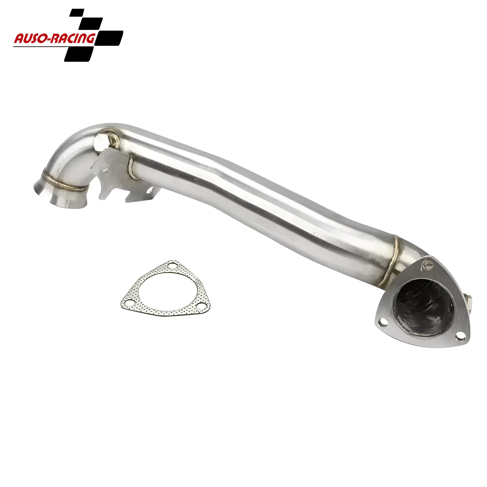 Stainless steel exhaust pipe for Mini Cooper R55 R56 R57 R58 R59 R60 R61 1.6 Turbo 2007-2016 silver
