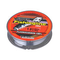100 metre nylon fishing line spool in red colour for anglers