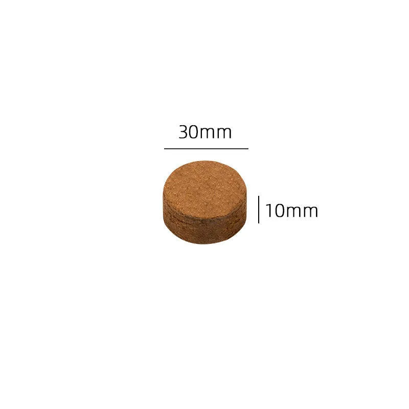 Nutrient soil blocks for vegetable planting with eight particle size options