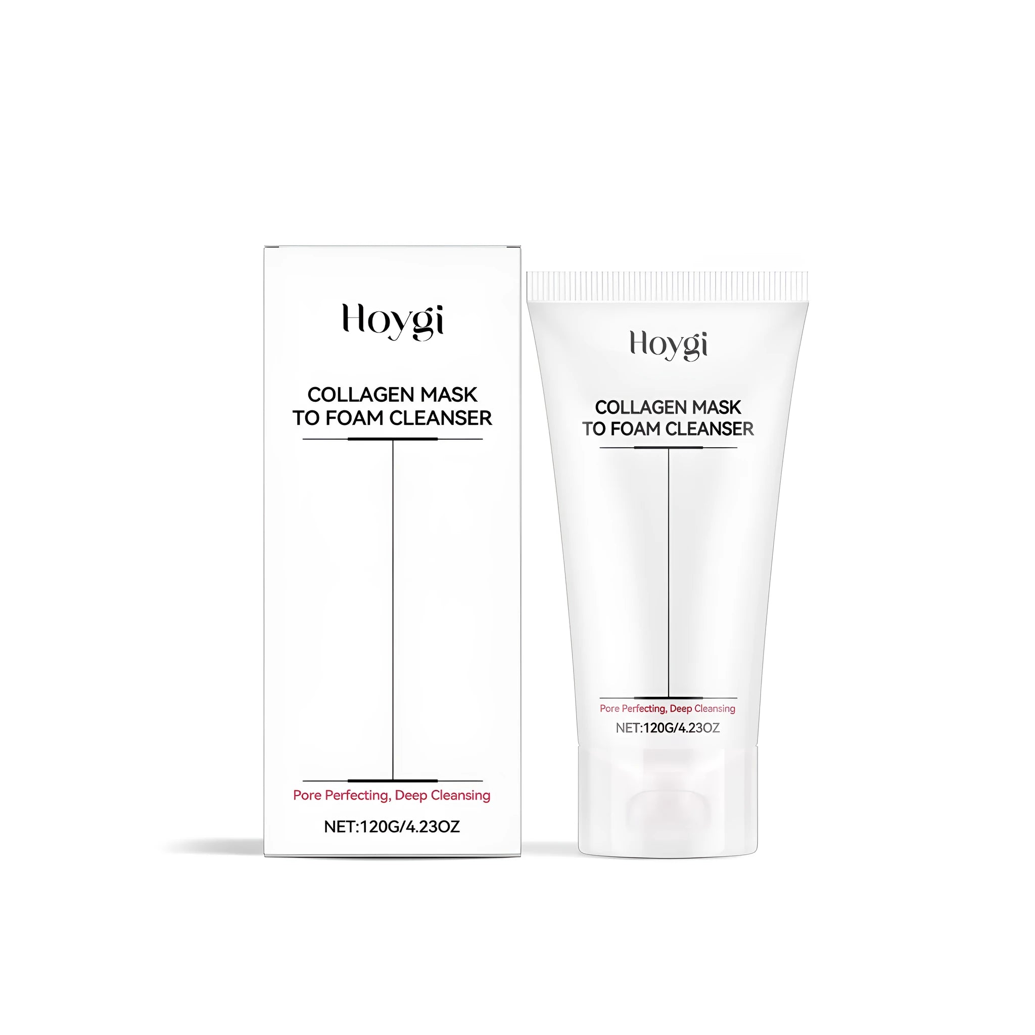 120g tube of collagen moisturising cleansing milk with hyaluronic acid.