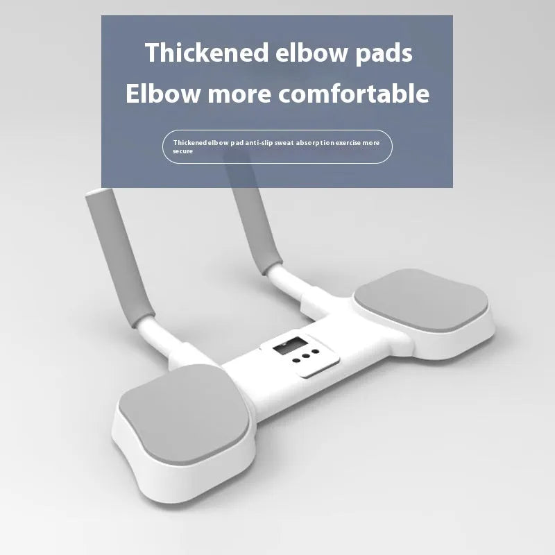 White flat support trainer with alloy aluminium tube frame for home fitness exercises