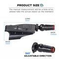 Black golf push rod laser aiming sight accessory for putting practice