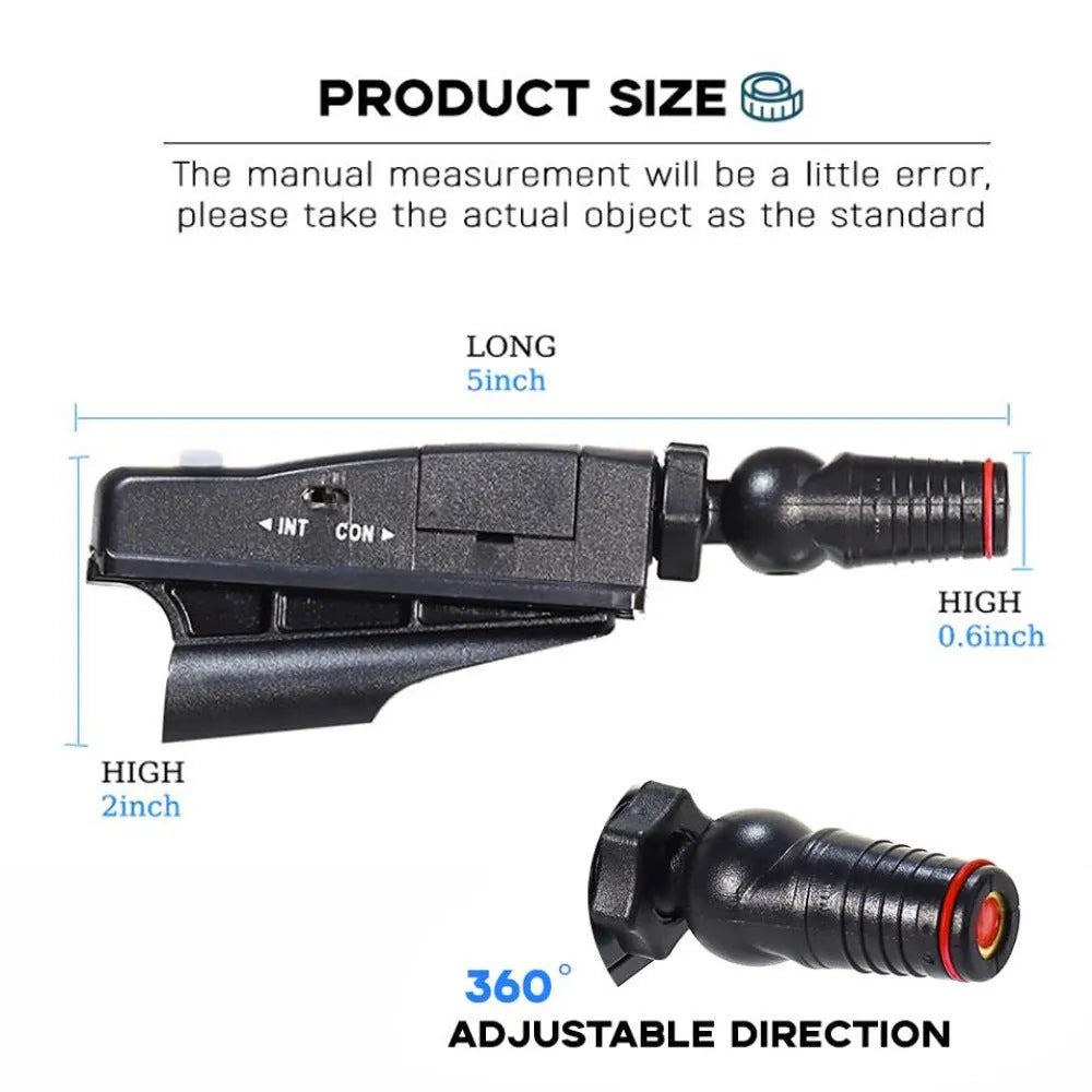 Black golf push rod laser aiming sight accessory for putting practice