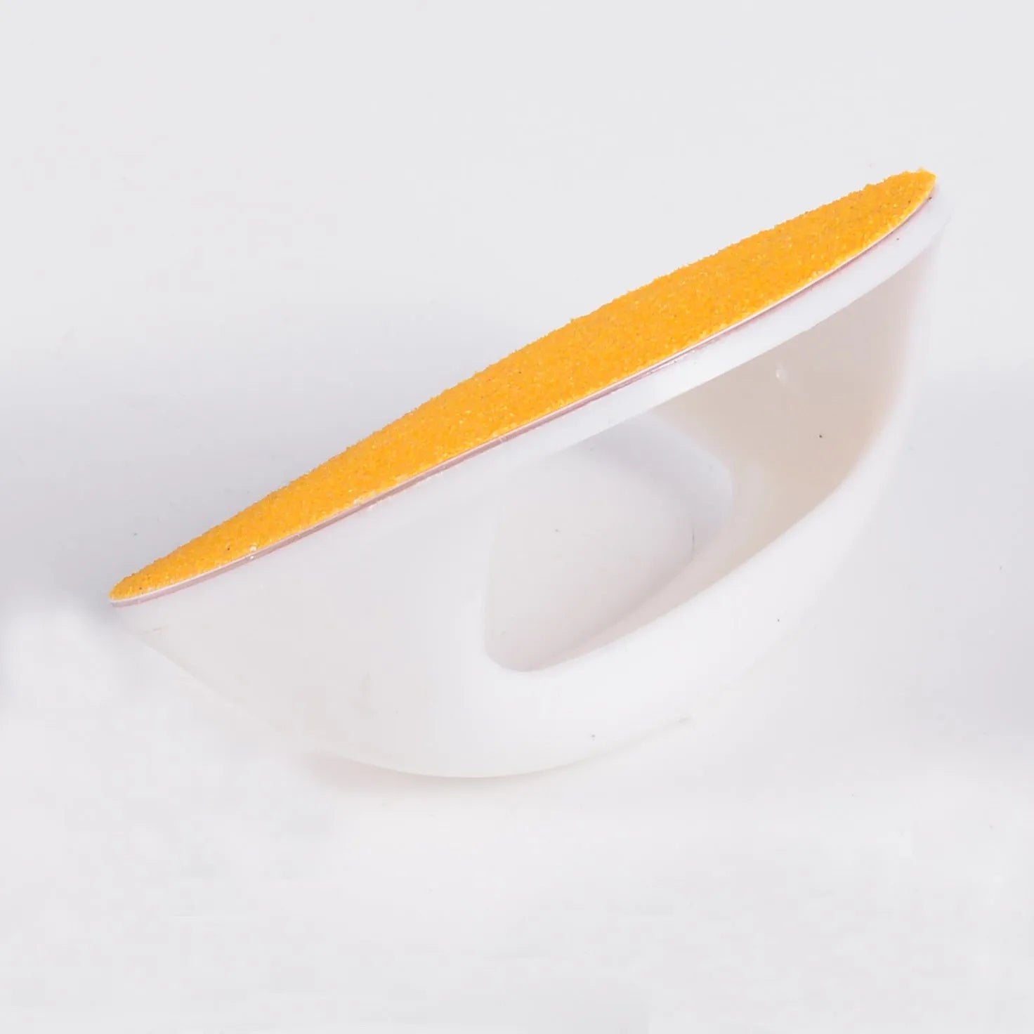Square dog nail file board with replaceable sandpaper and ergonomic handle in multiple colour options