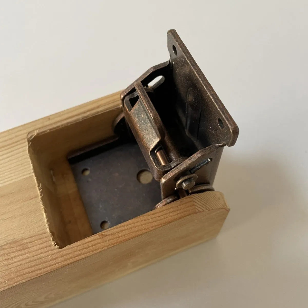 Furniture foot folding hinge for cabinets and wardrobe doors with adjustable 0-90 degree angle in multiple finish options