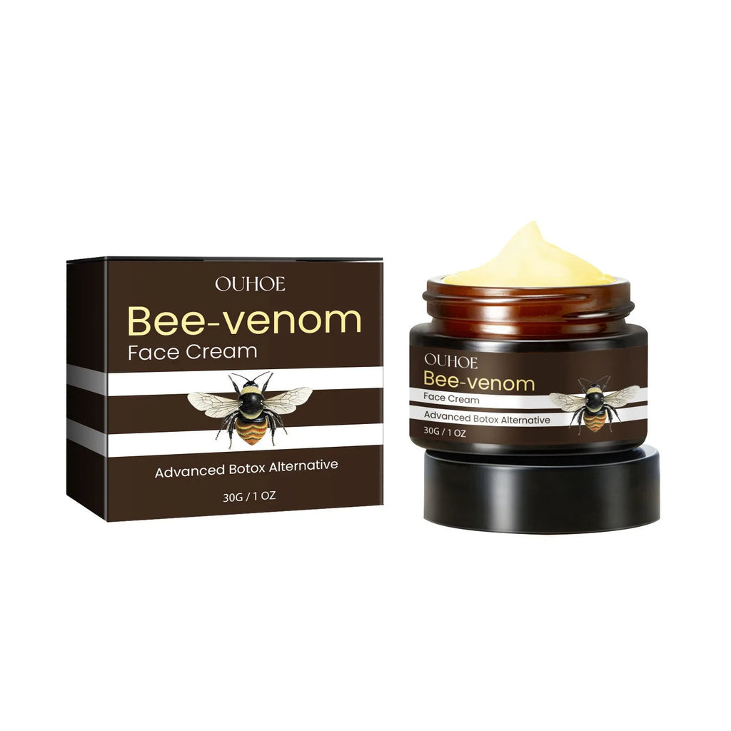 OUHOE Bee Firming Cream 30g hydrating nourishing face moisturiser container