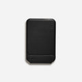 Slim black magnetic phone holder showing dimensions 96.5mm by 63.5mm