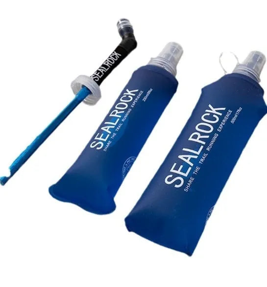 Plastic portable straw for mountain climbing and biking off-road hydration
