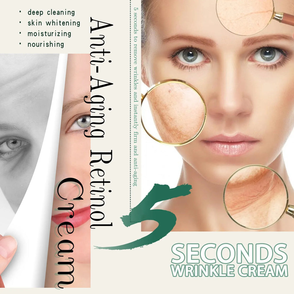 30g anti-aging anti-wrinkle face cream in standard packaging with hydrating formula