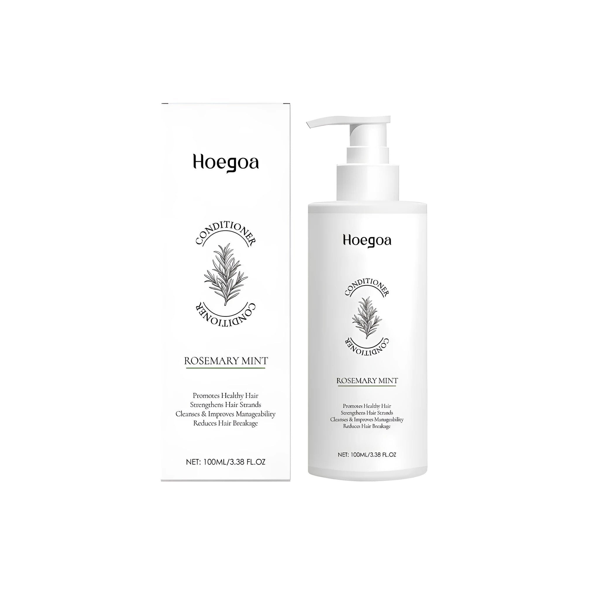 Rosemary Mint Conditioner 100ml bottle with green label