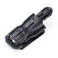 Black nylon glass fibre 360-degree rotating tactical torch quick pull sleeve for 27-30mm flashlights