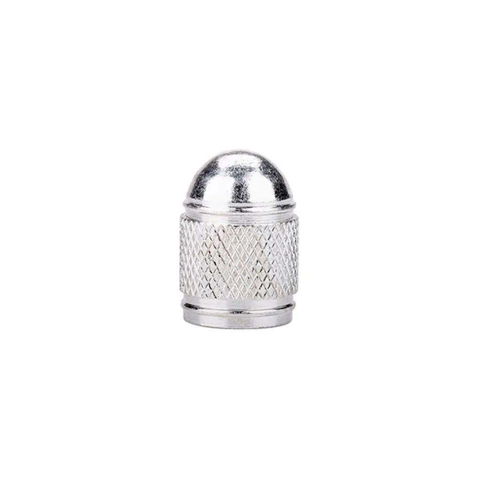 Mountain bike aluminium alloy tyre valve cap in five colour options