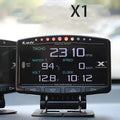 X1 English version LED automotive OBD diagnostic instrument with metal housing.