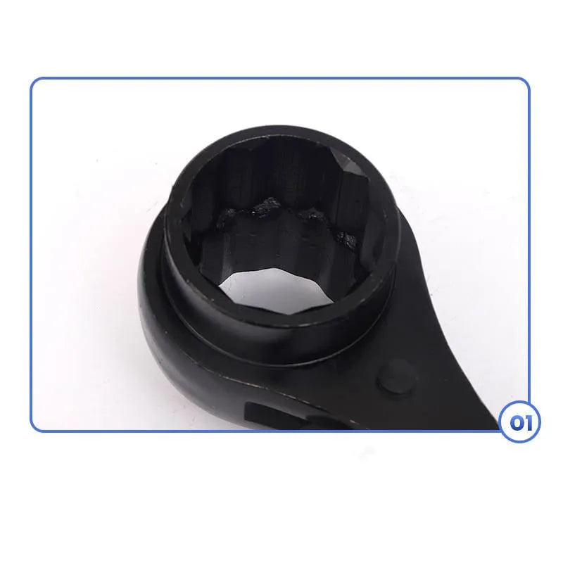 22-24mm plum pointed tail ratchet wrench made from high carbon steel