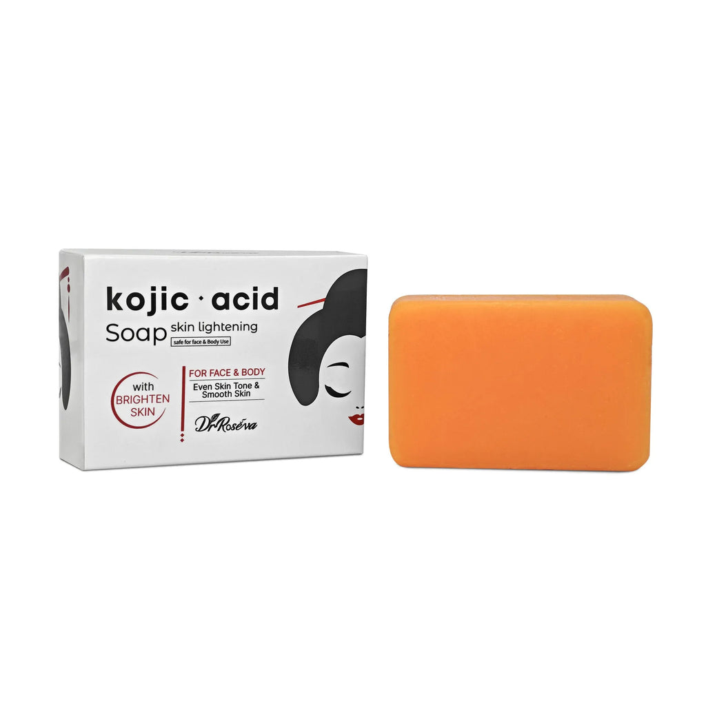 Customised organic vegan soap bar with kojic acid papaya or vitamin C for dark spot removal