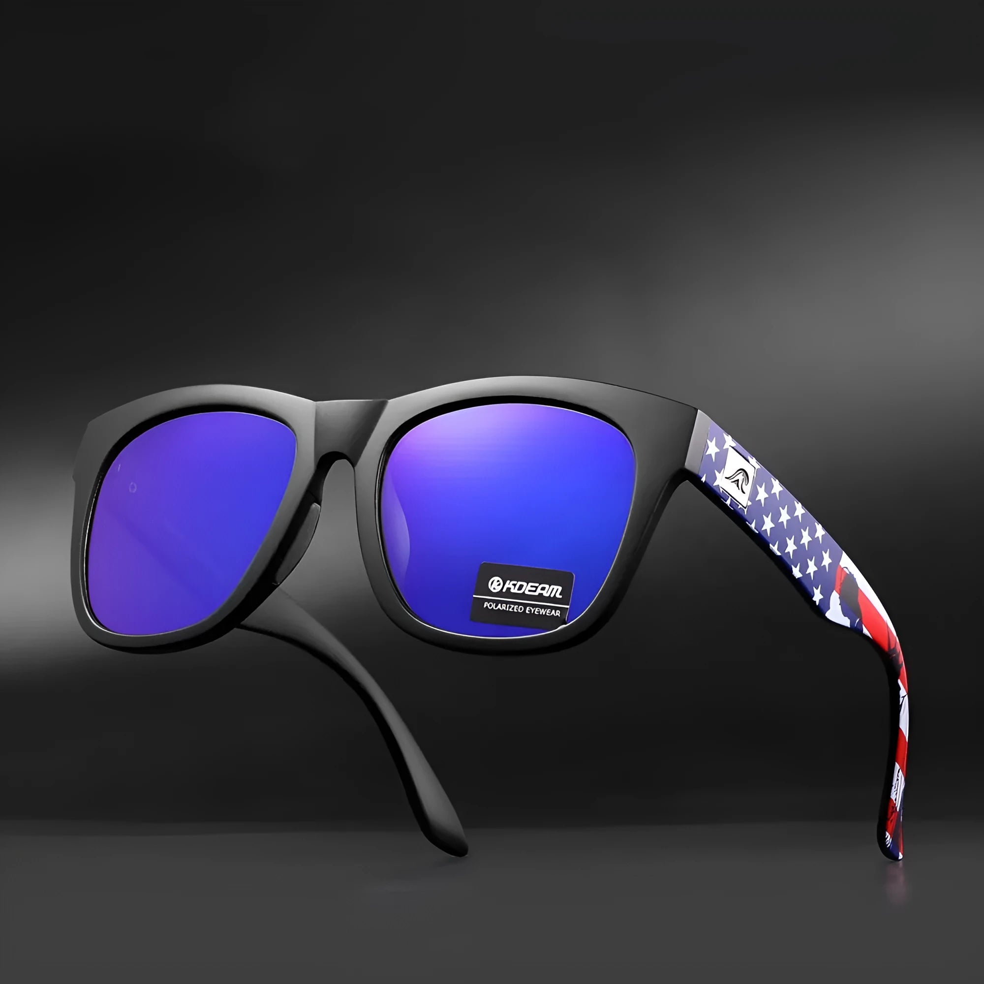 Thickened polarised sunglasses with TAC lenses and PC frame in various colour options