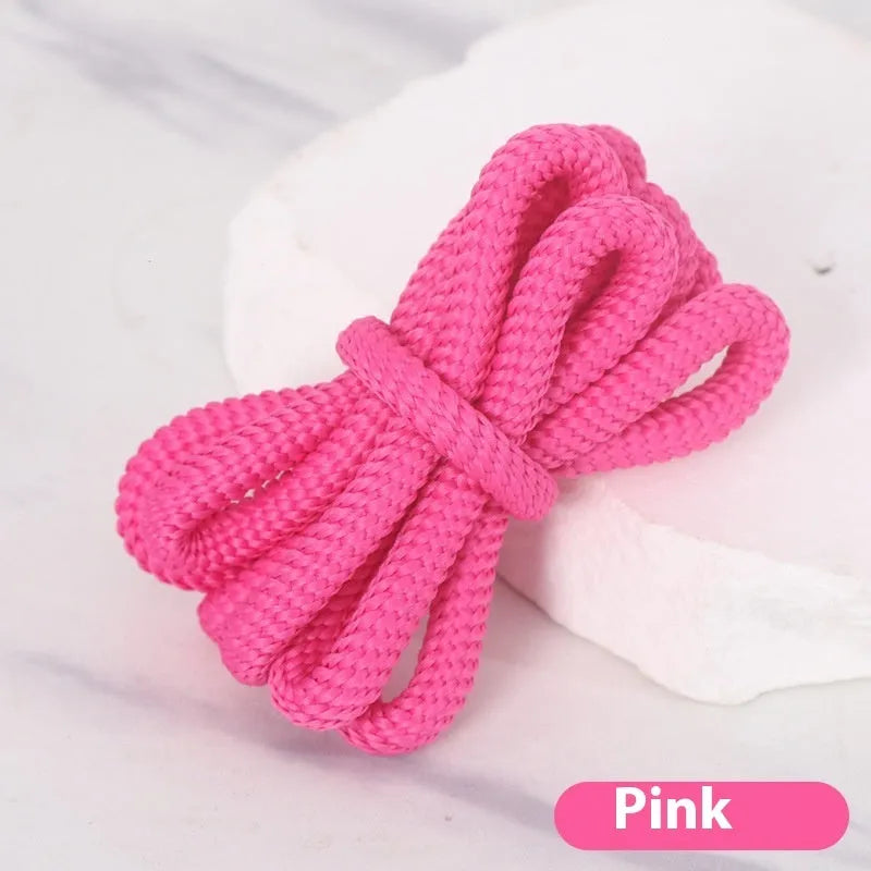 Oval shoelace adapter rope in multiple colours showing length options from 120cm to 160cm.
