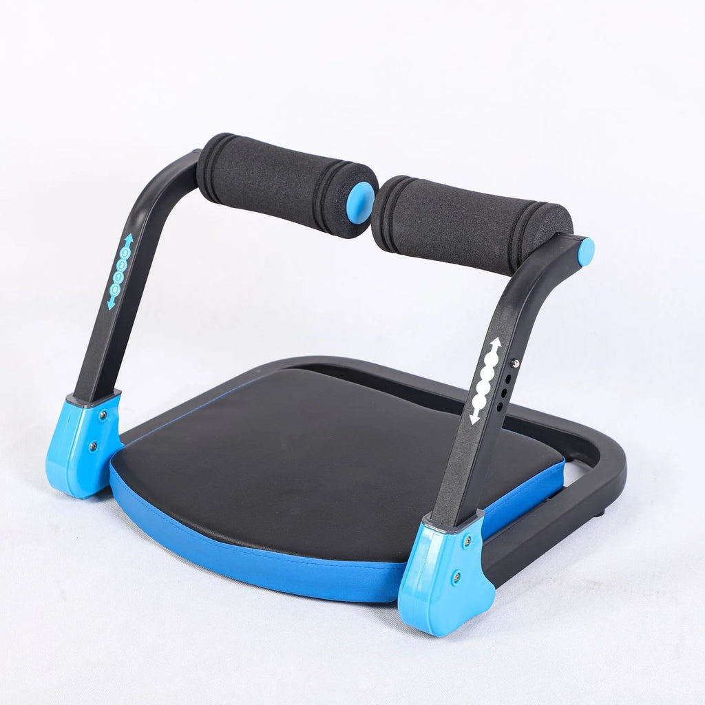 Mini multifunctional abdominal fitness equipment in red or sky blue colour for home and office use