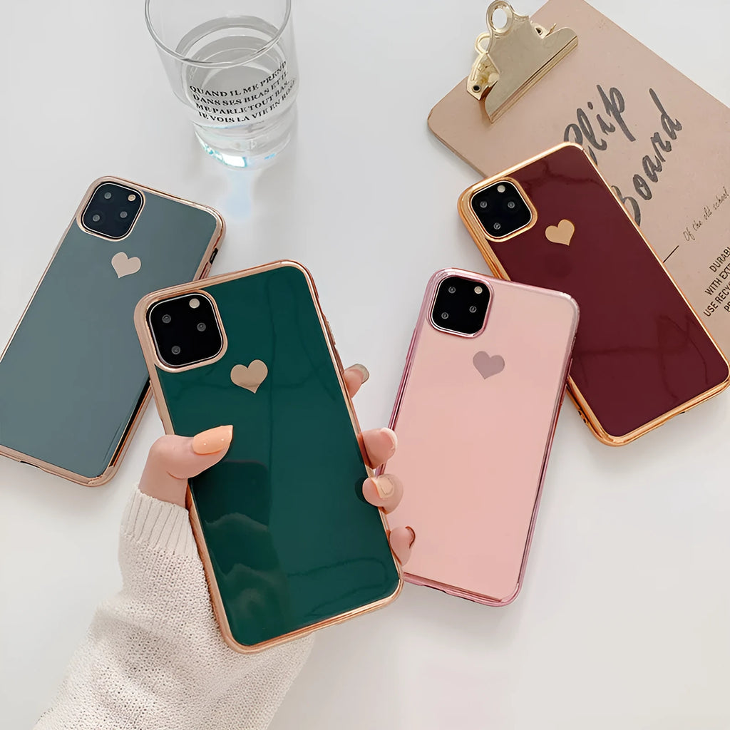 TPU iPhone back cover case in solid colour for iPhone 11 X 6-8 series models