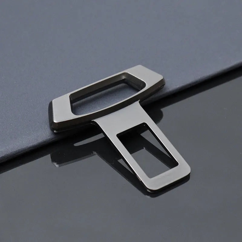 Metal car interior silencer insert in matte black, gold or silver colour options