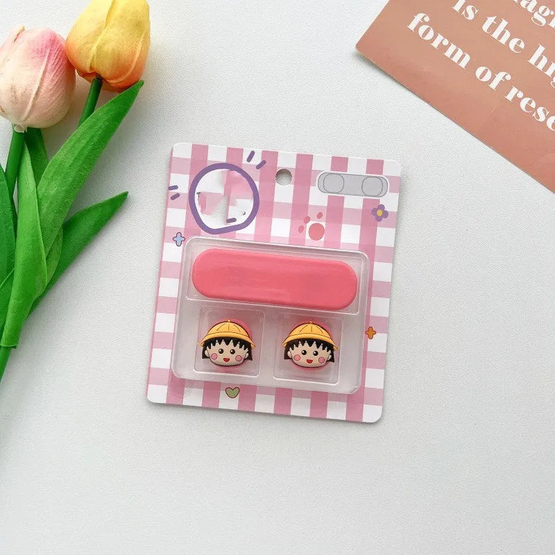 Cartoon magnetic protection cable fixer for desktop magnetic hubs in multiple colour styles