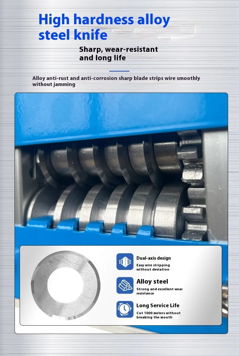 SD-017 manual household wire stripping machine for 0.5mm to 17mm cables