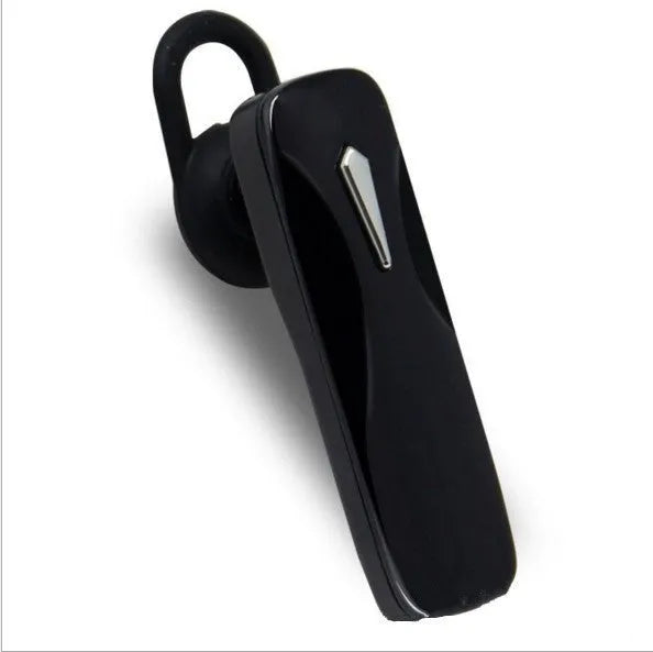 M163 wireless Bluetooth car headset for hands-free driving in black and white colour options