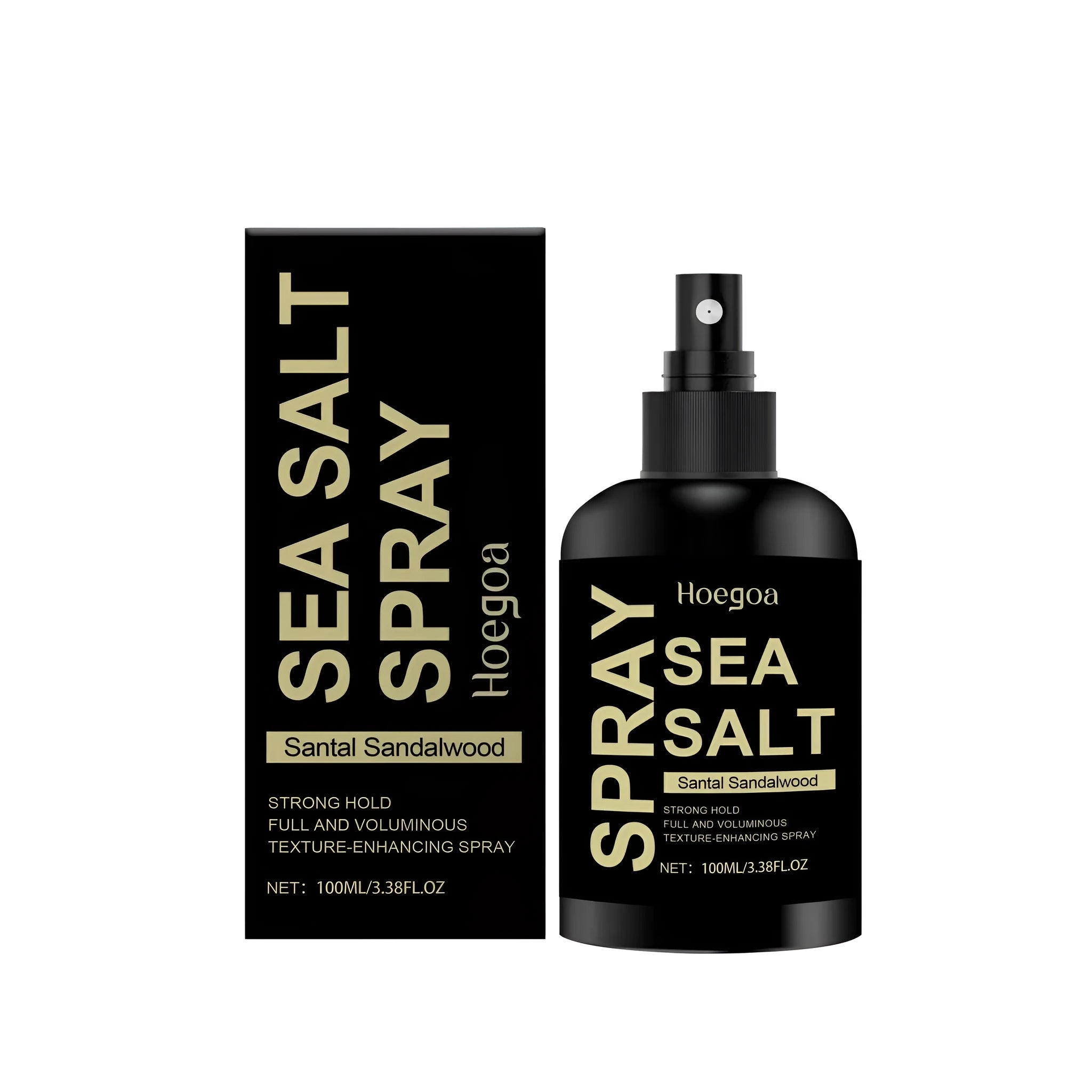 100ml sea salt hair styling spray bottle with spray applicator for beach wave texture