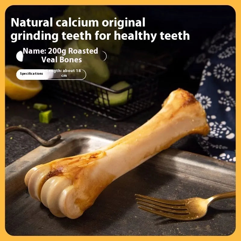 Puppy molar rod for teeth cleaning and calcium supplement in three sizes