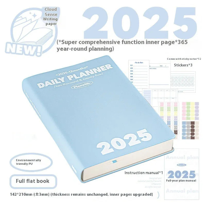 Waterproof notebook with PU cover showing mint green colour option for exam study records