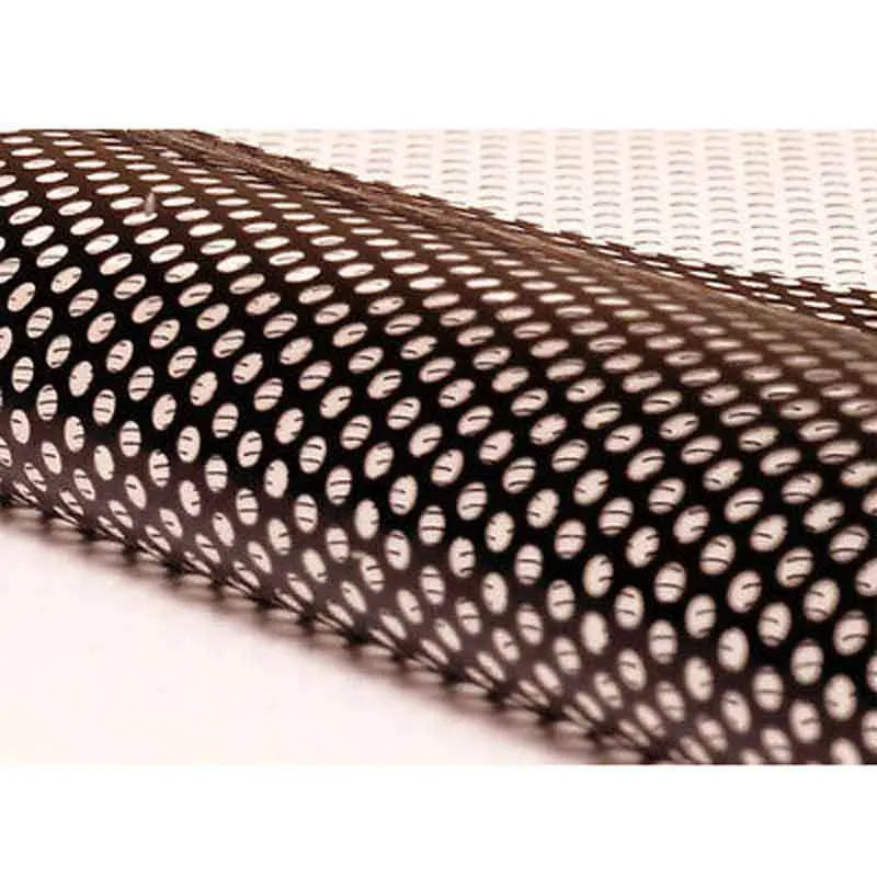 Roll of perforated mesh vinyl car wrap film showing 30cm width, for temporary colour change