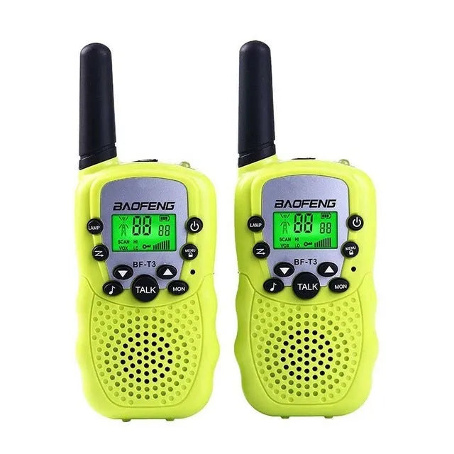Children's handheld walkie talkie radio in choice of colours with 22-channel capability