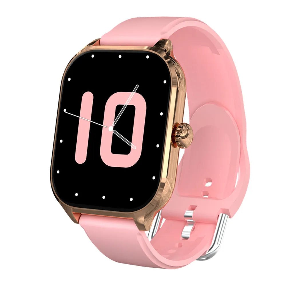 H9 Smart Watch with Bluetooth calling and health monitoring in black colour