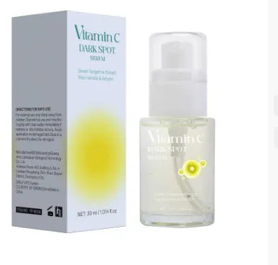 Vitamin C spot removal facial essence serum in 30ml dropper bottle