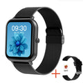 ZL54C smart watch on wrist showing AMOLED screen, available in black, pink, or silver colours.