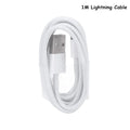 5V 2A USB wall charger with Lightning cable compatible with iPhone and iPad models