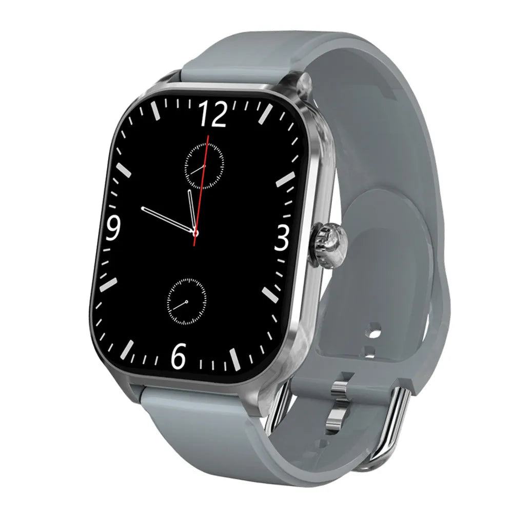 H9 Smart Watch with Bluetooth calling and health monitoring in black colour