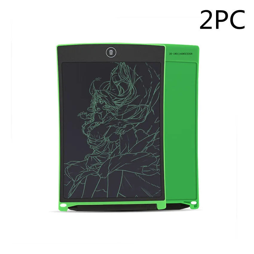 8.5 inch black LCD writing tablet H8S with flexible display and one-key clear button