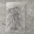 Two alloy wrench tools from portable family repair set